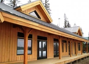 Lakefront Log Cabin