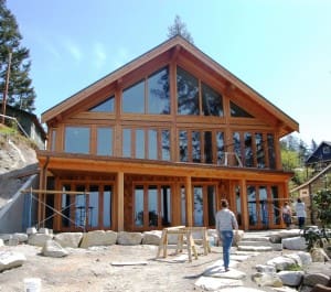 Log Home Construction