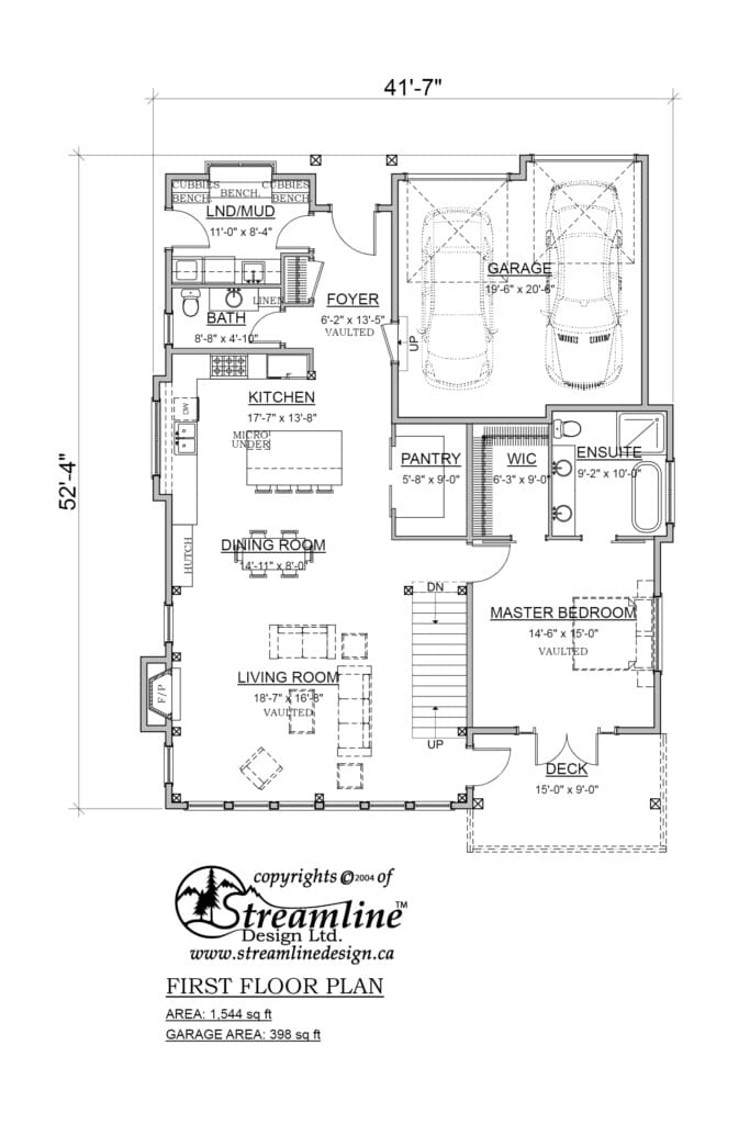 Timber frame Home design 4,998 square feet, first floor plan.