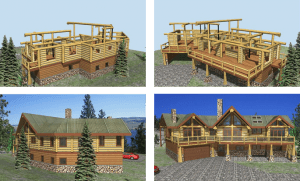 outside-view-of-log-home-plans-progress