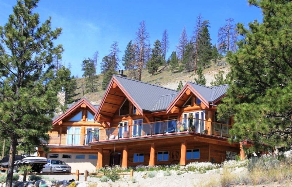 Nicola Lake Post and Beam Design Streamline Design