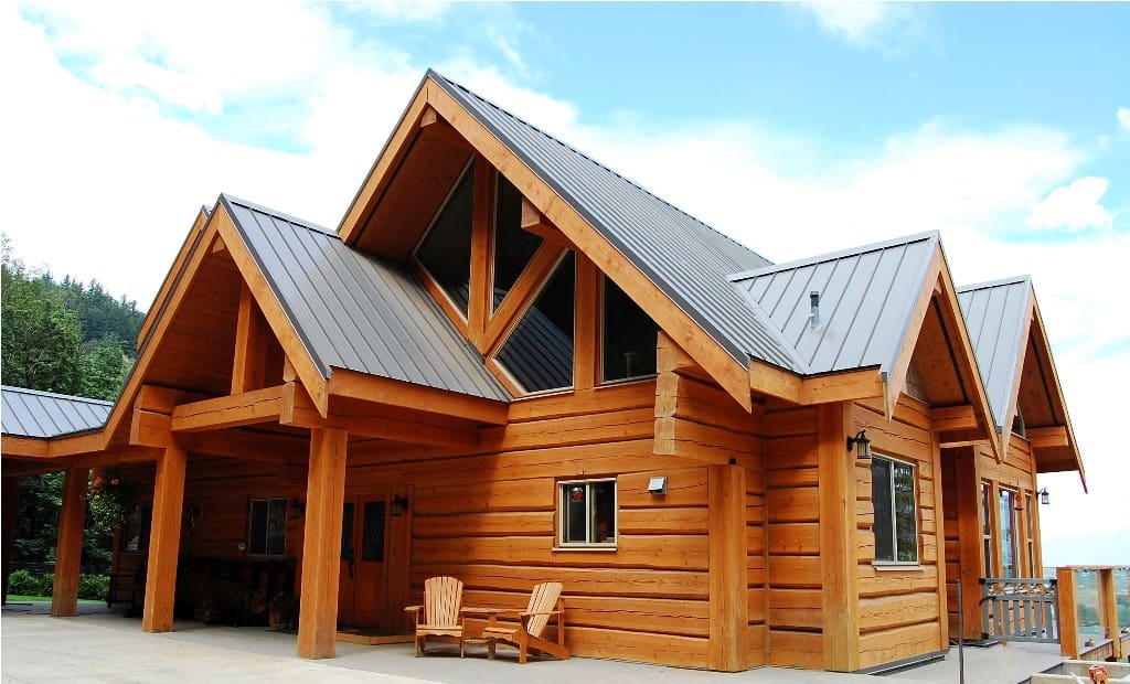 timber frame home log home designs