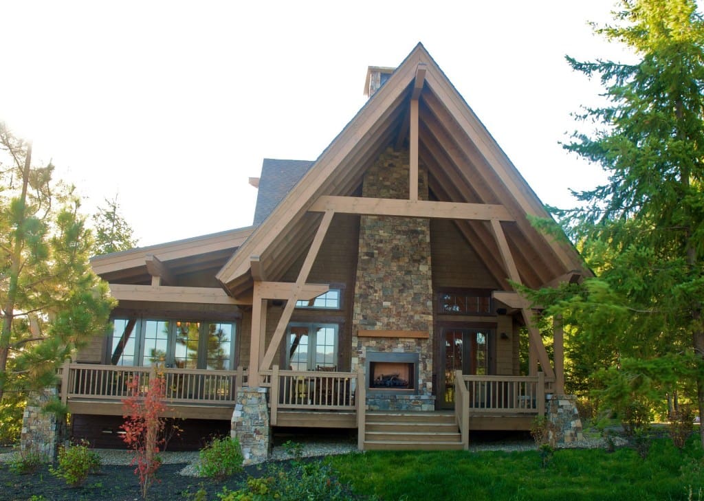 Davis Timber Frame Log Home Design.