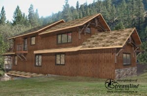Lottinville Timber Frame Home by Streamline Design