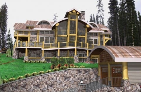 Bella Vista Log Home Plans