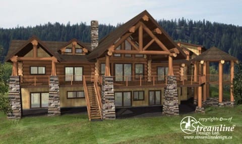Chilson Log Home Plans