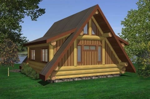 Eisenhower Log Home Plans