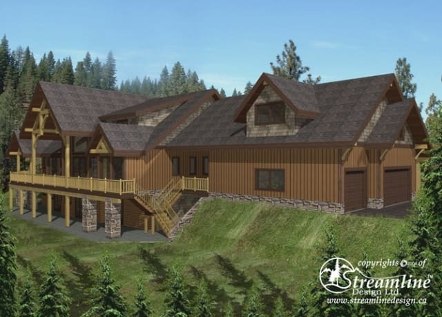 Ellsworth Custom Log Home Designs