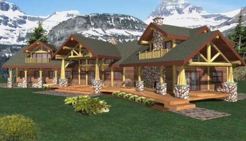 Garibaldi Log Home Plans