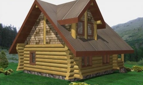 Gingolx Log Home Plans
