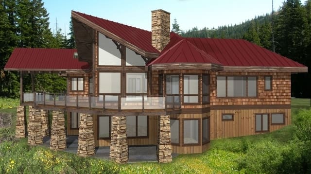 Gleneagles Timber House Design