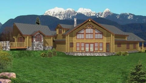 Grand Rapids Log Home Plans