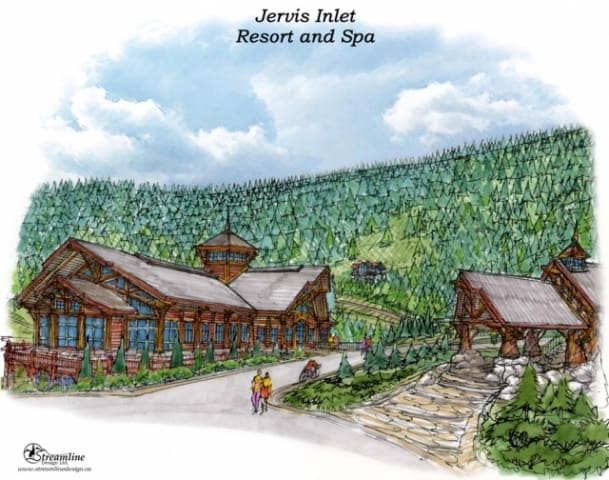 Jervis Inlet Resort and Spa Plans