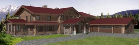 Jollymore Log Home Plans