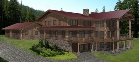 Jollymore Log Home Plans