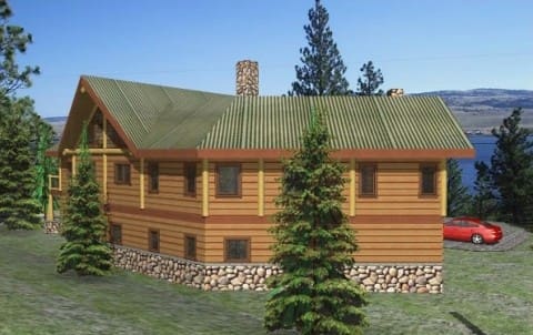 Nicola Lake Log Home Plans