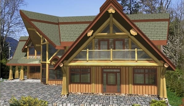Rockwell Log Home Plans