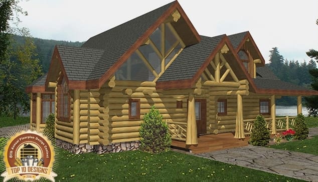 Roosevelt Log Home Plans