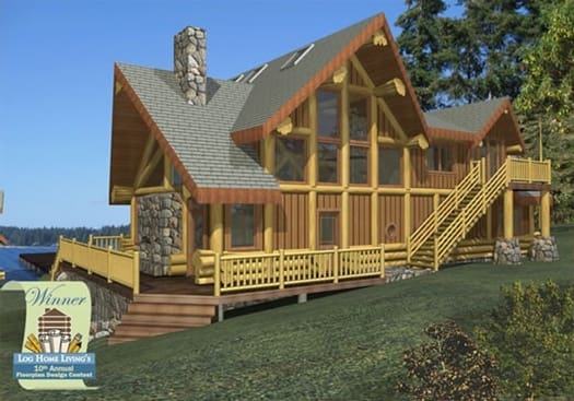 Ruby Lake Log Home Plans