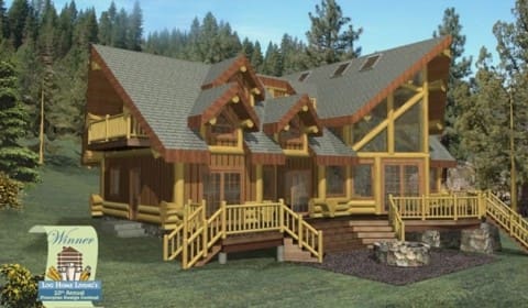 Ruby Lake Log Home Plans