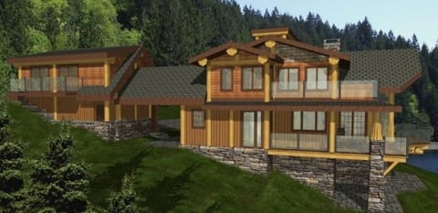 Sakinaw Ridge Log Home Plans