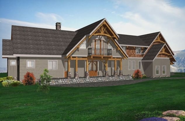 Sun Valley Timber Frame Home