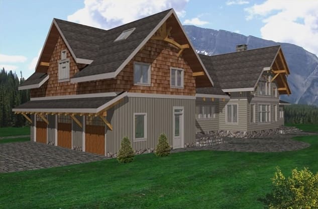 Sun Valley Timber Frame Home