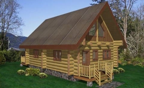 Wolf Creek Log Home Plans