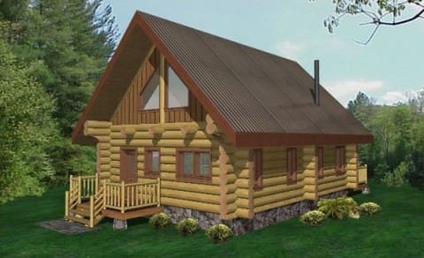 Wolf Creek Log Home Plans