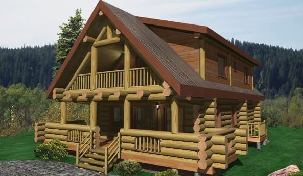 Yukon Log Home Plans