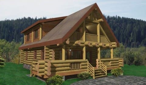 Yukon Log Home Plans