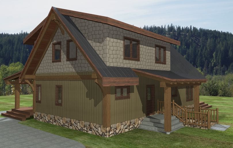 Turtle Valley Timber Frame Plans