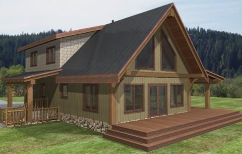 Turtle Valley Timber Frame Plans