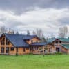 Campbell Valley Post and Beam Log Home 13 - Streamline Design