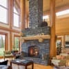 Campbell Valley Post and Beam Log Home 6 - Streamline Design
