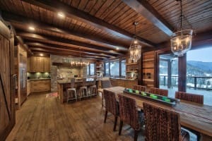 kitchen-and-dining-room-in-timber-home