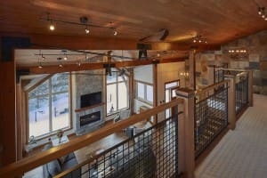 Emma Lake Timber Frame Log Home 18 | Streamline Design