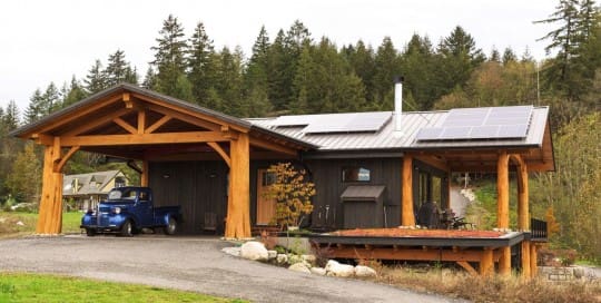 McNeil Timber Frame Log Home 10 | Streamline Design