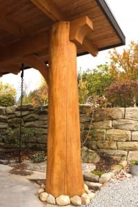 McNeil Timber Frame Log Home 1 | Streamline Design