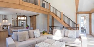 Straiton Timber Frame Design Living Room | Streamline Design Ltd