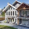 Straiton Timber Frame Home Backyard | Streamline Design Ltd