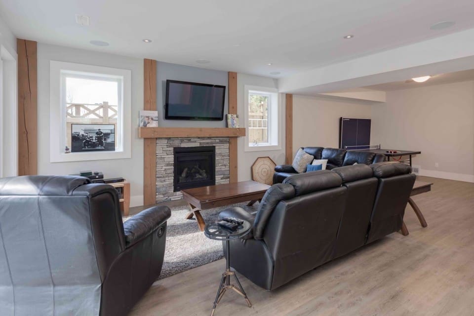 Straiton Timber Frame Home Family Room | Streamline Design Ltd