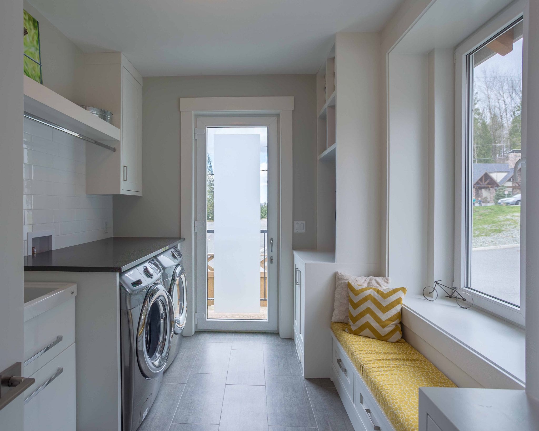 Straiton Timber Frame Home Laundry Room | Streamline Design Ltd