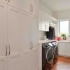 Laundry room with lots of cabinets