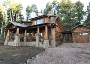 rustic-looking-log-home