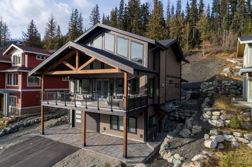 Timber Frame Log Home design.