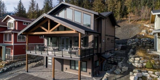 Timber Frame Streamline Design, A Frame House Plans With Walkout Basement