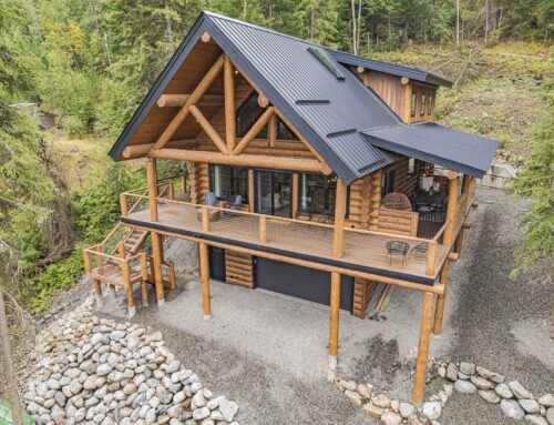 The Pinantan Lake Log Home Design