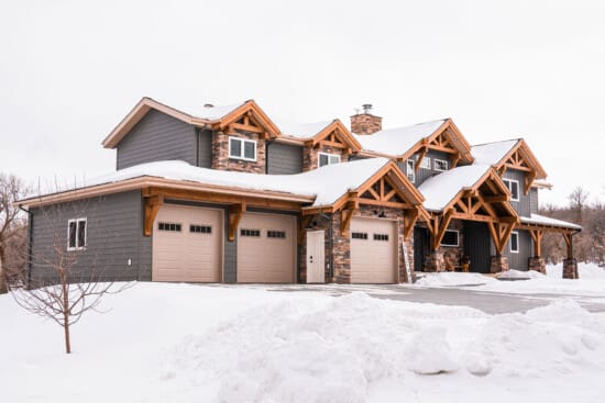 Timber Frame Home Design 6,161 square feet