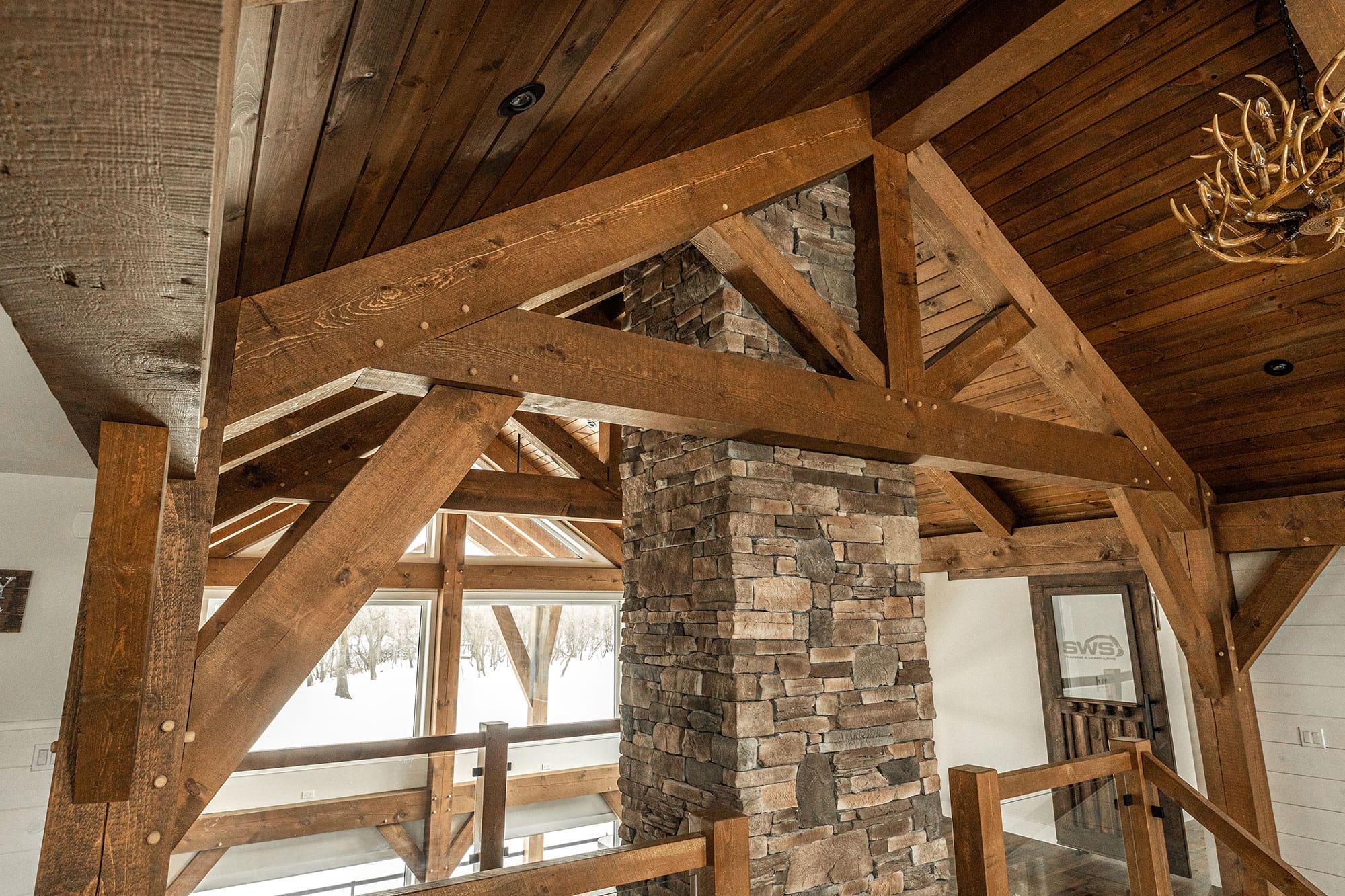 Timber Frame Home Design 6,161 square feet